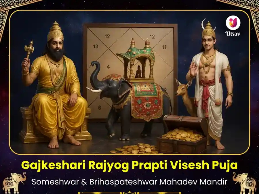 Gajkeshari Rajyog Visesh Puja at Someshwar & Brihaspateshwar Mahadev Utsav Kriya